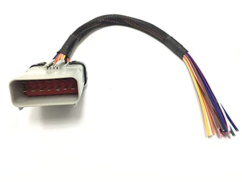 YPP Conector macho 14Pin de 14 vías RP1226 para abrir el cab