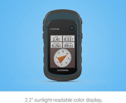 Garmin 010-02256-00 eTrex 22x, navegador GPS de mano resiste