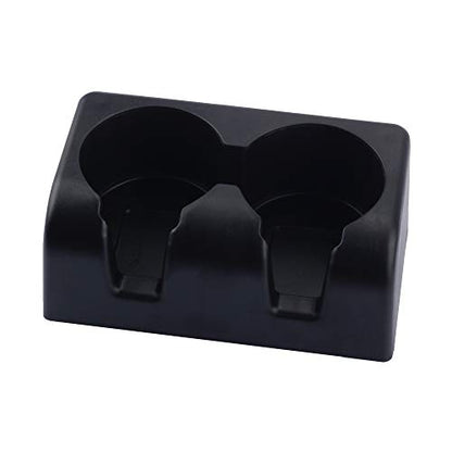 Dasbecan Asiento trasero doble soporte para consola central,