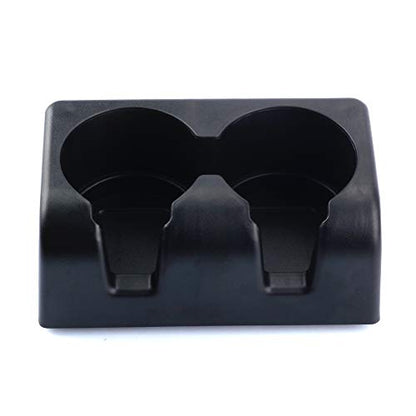 Dasbecan Asiento trasero doble soporte para consola central,