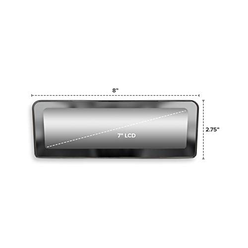 Master Tailgaters Espejo retrovisor sin marco OEM de 8 pulga