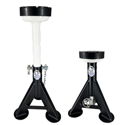 HKTE - Soportes de gato resistentes de 4 toneladas, perfil b