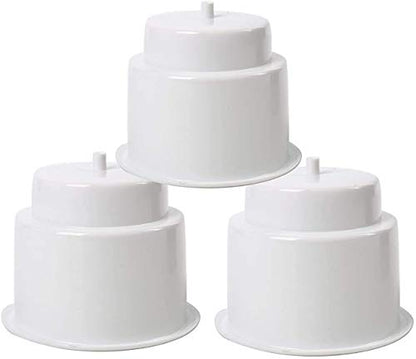 Amarine Made 6 soportes empotrados de plástico para latas de