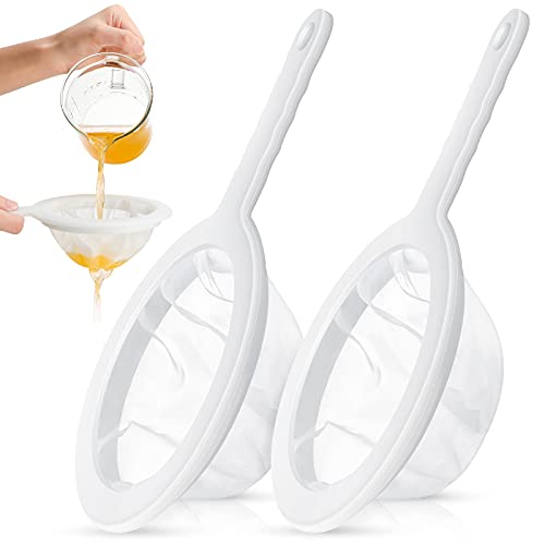 Zopeal Colador de malla ultra fina, colador de nailon para j