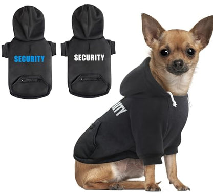 Sudadera con capucha para perro, sudadera de seguridad para