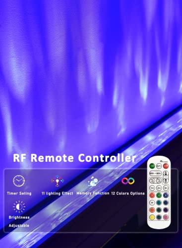 Ocean Wave - Iluminación de lavado de pared, proyector de ef