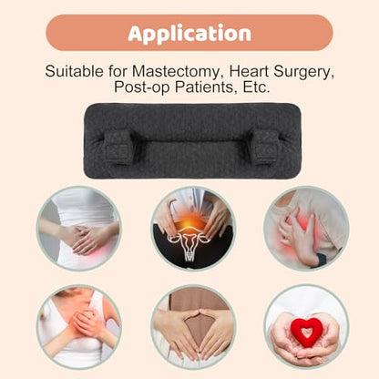 Almohada para cinturón de seguridad poscirugía para mastecto