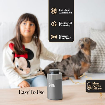 Difusor portátil y para automóvil + aceite esencial Santal i