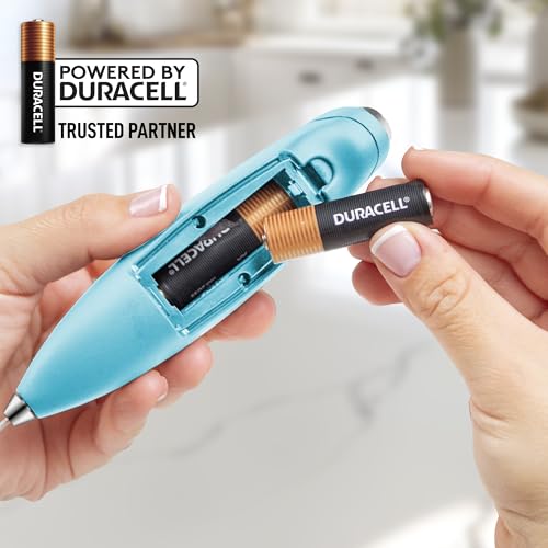 Zulay Potente espumador de leche (4 pilas Duracell incluidas