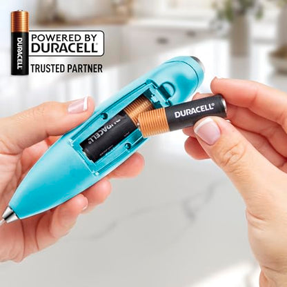 Zulay Potente espumador de leche (4 pilas Duracell incluidas