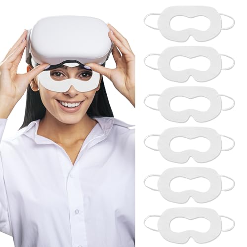 zxbaers VR Face Cover, Disposable VR Face Mask Pads Facial I