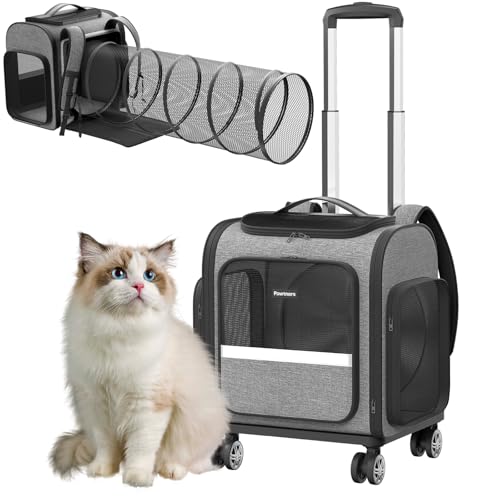 Transportador de gatos con ruedas: transportador para perros