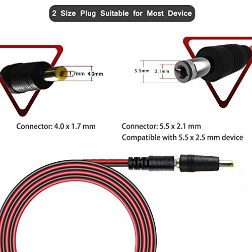 Cable de fuente de alimentación auto del cargador del coche