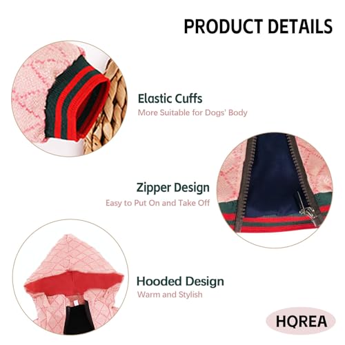 Sudadera con capucha para perro, ropa de lujo para perros, c