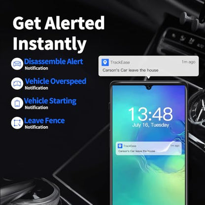 Wired GPS Tracker for Vehicles No Monthly Fee, No Subscripti