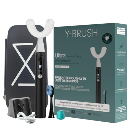 Y-Brush Ultra Premium - Cepillo de dientes sónico - Recargab