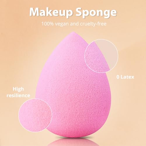 BEAKEY Juegos de brochas de maquillaje, juegos de brochas co