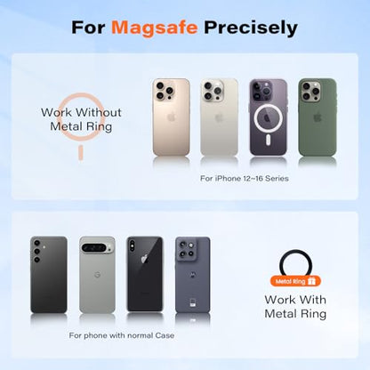 APPS2Car Soporte magnético para teléfono MagSafe para salpic