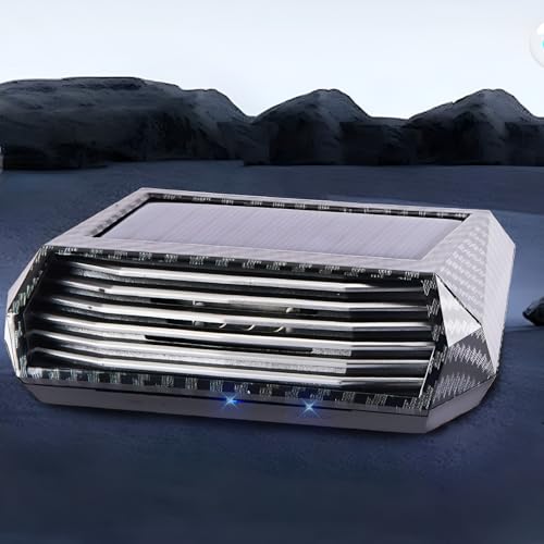 Purificador de aire de coche alimentado por energía solar co