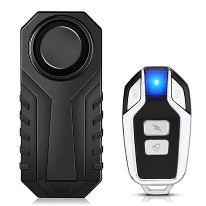 Alarma de bicicleta antirrobo con control remoto, 113dB inal