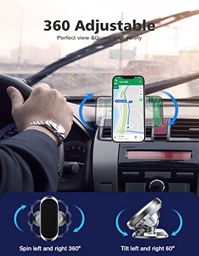 Paquete de 2 soportes de teléfono para automóvil [imán N52 a