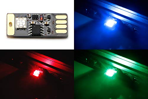 iJDMTOY - Kit miniatura de iluminación para interior de coch