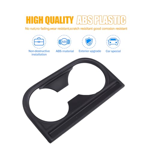 METYOUCAR Adhesivo decorativo de plástico ABS para asiento d