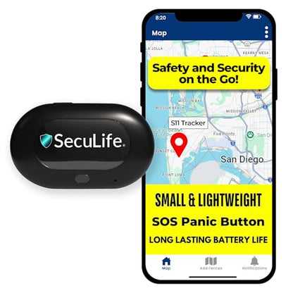 Seculife - Dispositivo de seguimiento GPS para vehículos, ni