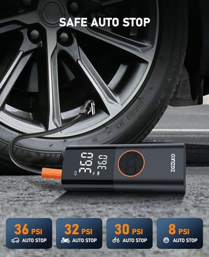 Tire Inflator Portable Air Compressor - 150PSI Fast Cordless