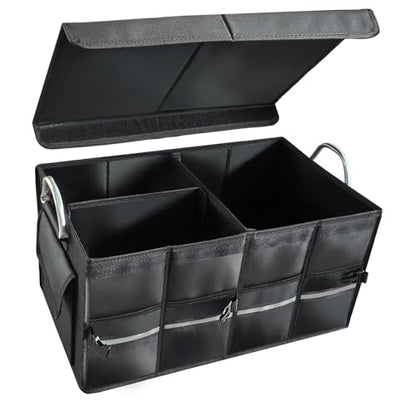 Organizador plegable para maletero de automóvil, organizador