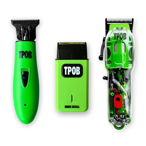 TPOB Slime 2 - Juego de cortapelos de peluquería para hombre