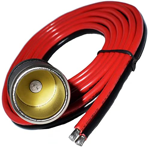 Cable de extensión para encendedor de cigarrillos hembra de