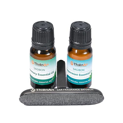 THIEN AN - Juego de ambientadores para automóvil, aroma a ro