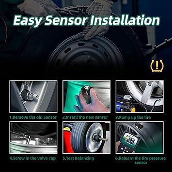 TPMS Sensor 315MHz Tire Pressure Monitor System for Subaru,