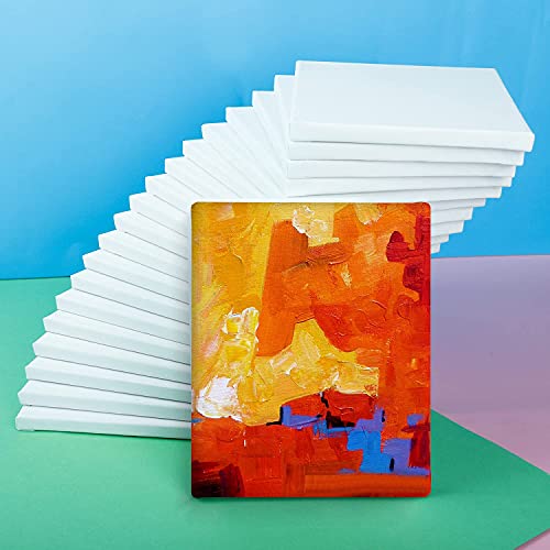 Paquete de 20 lienzos para pintar con 8 x 10 pulgadas, lienz