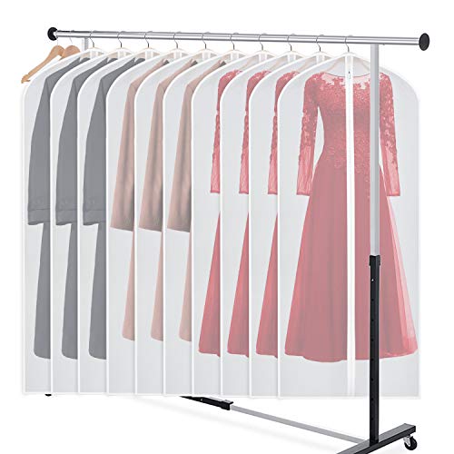 Zilink Bolsa de ropa para almacenamiento, juego de 10 vestid