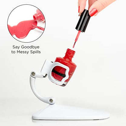 Grip & Tip Soporte ajustable para esmalte de uñas, herramien