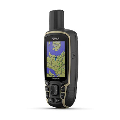 Garmin GPSMAP 65, de mano con botón con soporte satelital am