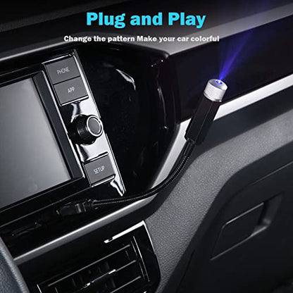 LEDCARE Luz nocturna de techo de auto, portátil, ajustable,