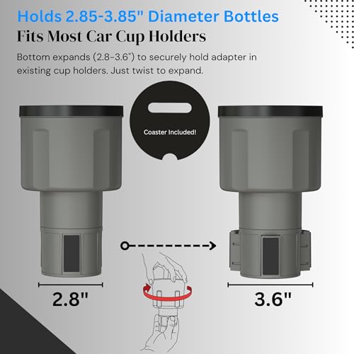 Adaptador de expansor para vaso de coche (ajustable) – Sosti