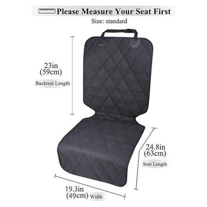 Fundas de asiento delantero para perro, funda impermeable pa