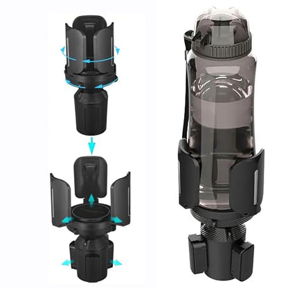 Expansor de portavasos para automóvil, adaptador de portavas