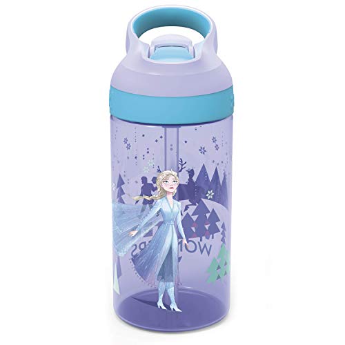 Zak Designs Disney Frozen 2 - Pajilla para niños y lazo de t