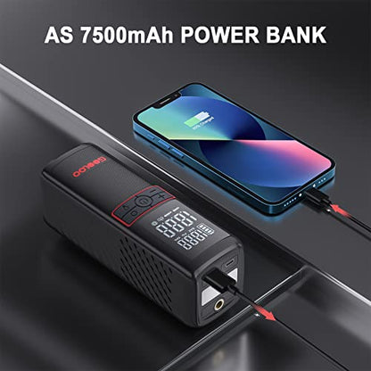 GOOLOO Compresor de aire portátil GT160, inflador de neumáti