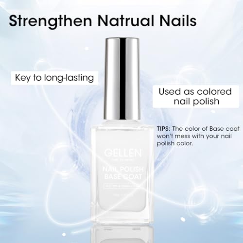 Gellen Capa base transparente para esmalte de uñas regular c