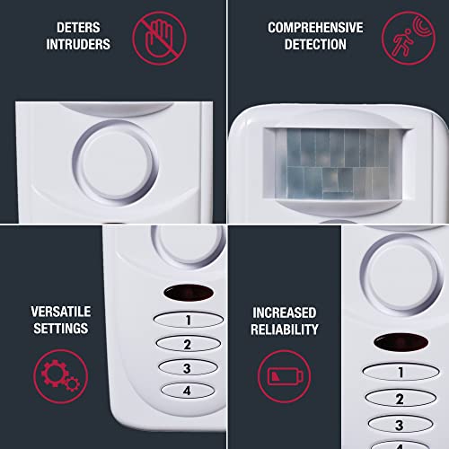 SABRE Sensor de movimiento inalámbrico con sistema de alarma