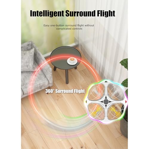 Mini drones para niños 3D voltea luz múltiple RC Drone Luz d