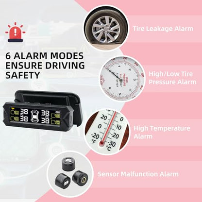 Sistema de monitoreo de presión de neumáticos TPMS 【Actualiz