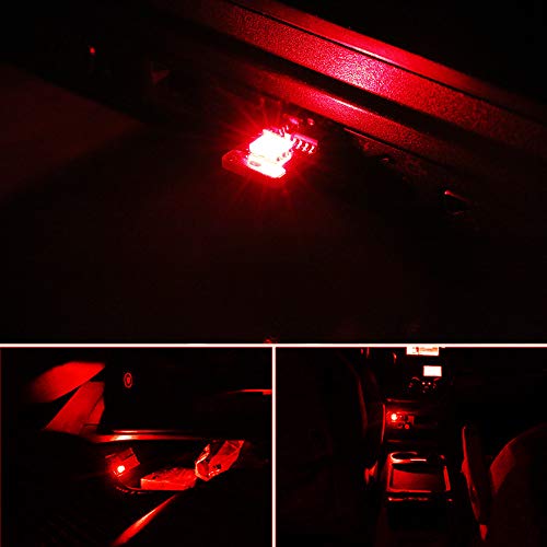 iJDMTOY - Kit miniatura de iluminación para interior de coch