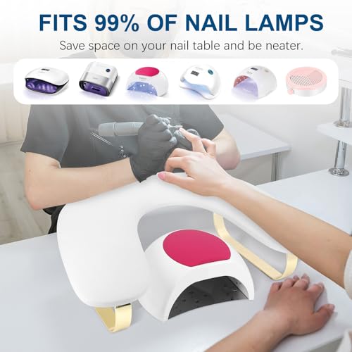 Reposabrazos para tecnología de uñas, soporte de brazo de ma